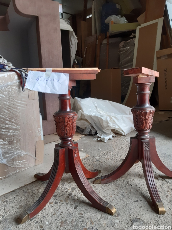 Antig&uuml;edades: Patas mesa cl&aacute;sica. - Foto 3