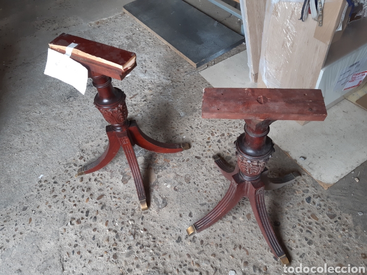 Antig&uuml;edades: Patas mesa cl&aacute;sica. - Foto 1