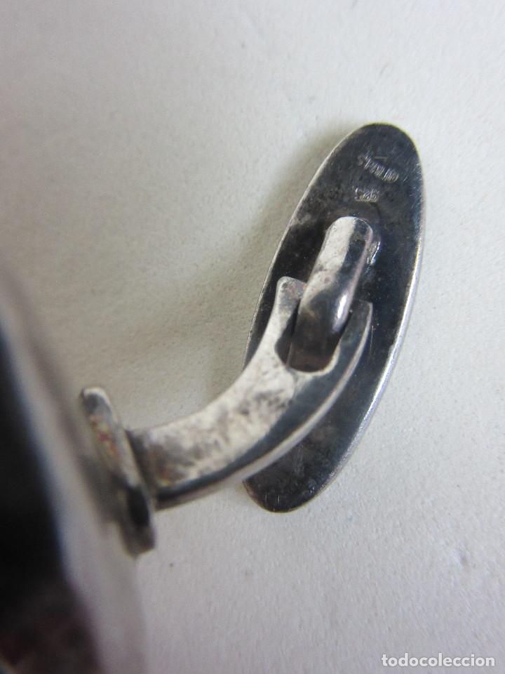 Antig&uuml;edades: GEMELOS PLATA 925 DE JOAQUIN ESPALIU - Foto 6