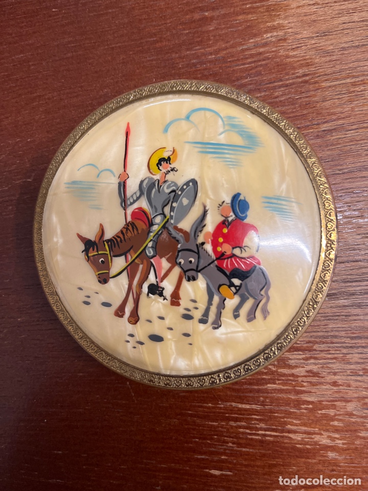 Antig&uuml;edades: POLVERA ANTIGUA. DON QUIJOTE Y SANCHO. N&Aacute;CAR. Cervantina. - Foto 1