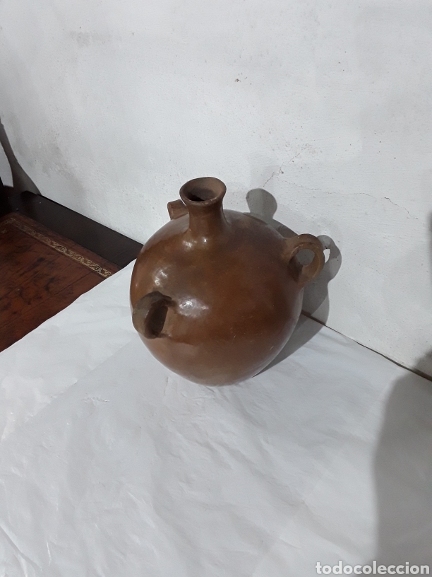Antig&uuml;edades: Botija de barro - Foto 2