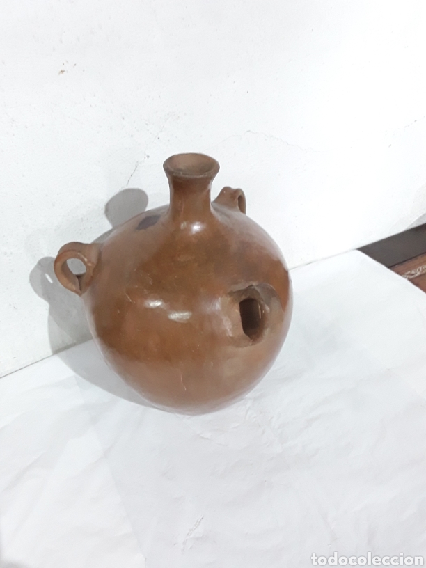 Antig&uuml;edades: Botija de barro - Foto 1