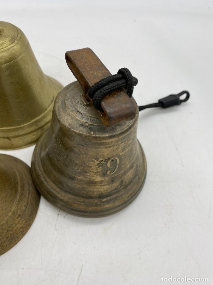 Antig&uuml;edades: COLECCION 6 CAMPANAS ANTIGUAS DE CONVENTO - Foto 4