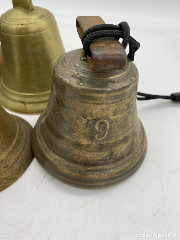 Antig&uuml;edades: COLECCION 6 CAMPANAS ANTIGUAS DE CONVENTO - Foto 5
