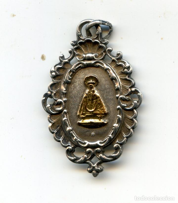 Antig&uuml;edades: Medalla de la vigen Nuestra Se&ntilde;ora de Las Caldas - Foto 1