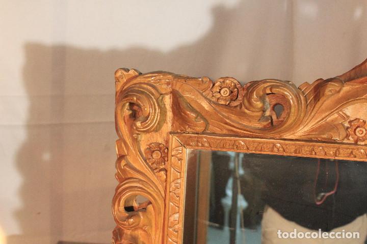 Antig&uuml;edades: ESPEJO TALLA COPETE - Foto 3