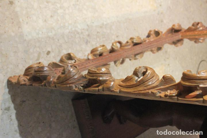 Antig&uuml;edades: ESPEJO TALLA COPETE - Foto 7