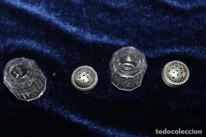 Antig&uuml;edades: SALPIMENTEROS DE PLATA CONTRASTADA - Foto 4