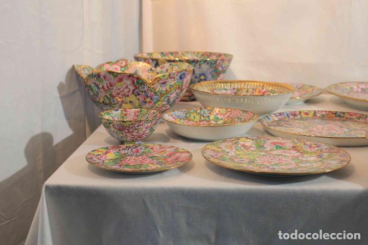 Antig&uuml;edades: VAJILLA MIL FLORES MACAO - Foto 5