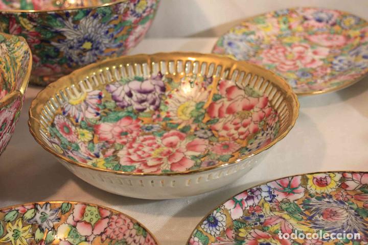 Antig&uuml;edades: VAJILLA MIL FLORES MACAO - Foto 7