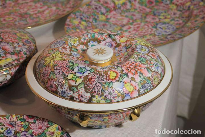 Antig&uuml;edades: VAJILLA MIL FLORES MACAO - Foto 14