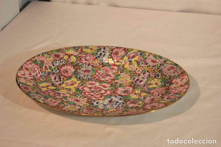 Antig&uuml;edades: BANDEJA MIL FLORES - Foto 5