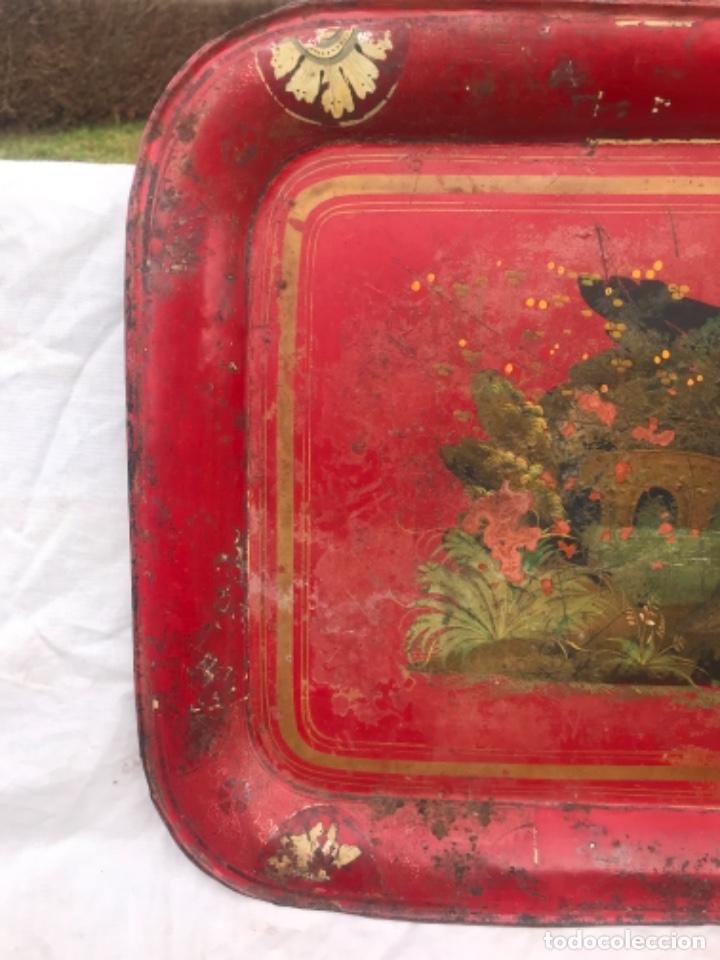 Antig&uuml;edades: Bandeja roja - Foto 2