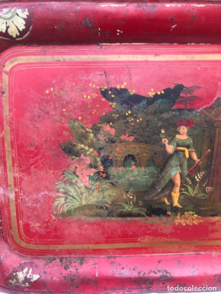 Antig&uuml;edades: Bandeja roja - Foto 3