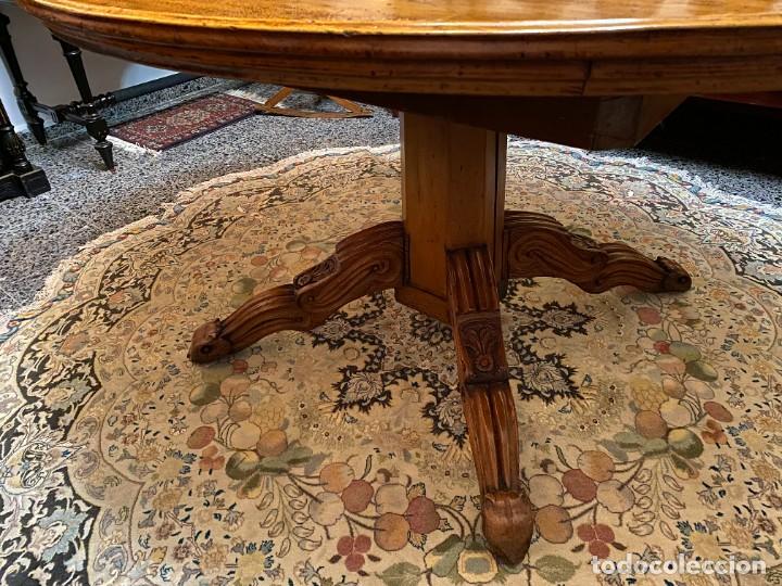 Antig&uuml;edades: Mesa antigua extensible - Foto 5