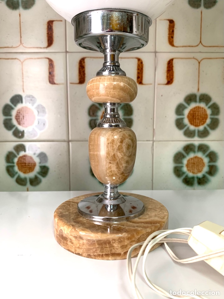 Antig&uuml;edades: L&Aacute;MPARA DE MESA VINTAGE - Foto 4