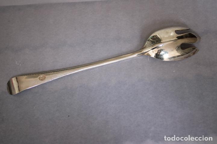 Antig&uuml;edades: cucharon de servir plateado - Foto 4