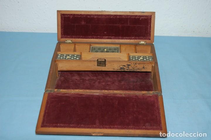 Antig&uuml;edades: CAJA ESCRIBANIA COLONIAL INGLESA - Foto 2