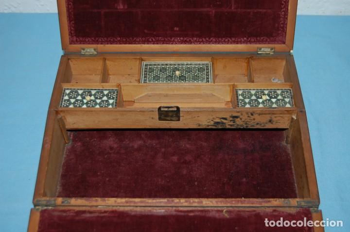 Antig&uuml;edades: CAJA ESCRIBANIA COLONIAL INGLESA - Foto 3