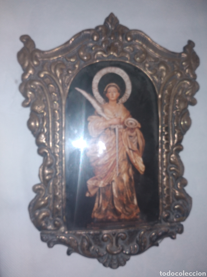 Antig&uuml;edades: ANTIGUO MARCO REPUJADO PLATA - Foto 10