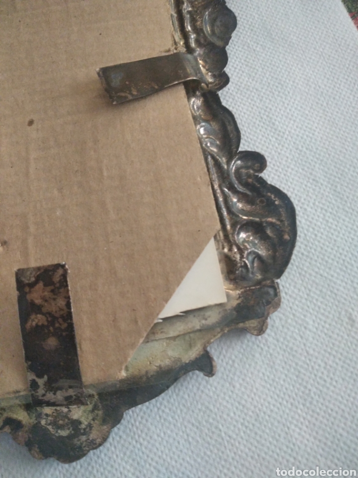 Antig&uuml;edades: ANTIGUO MARCO REPUJADO PLATA - Foto 13