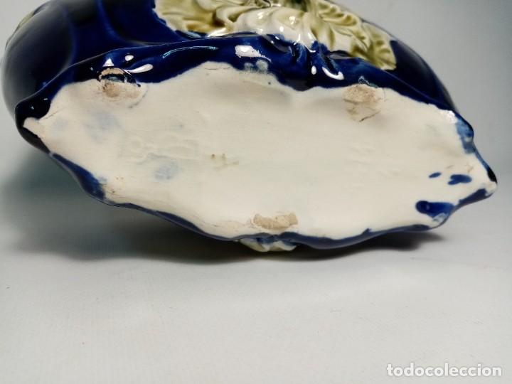 Antig&uuml;edades: jardinera de mayolica - - Foto 5