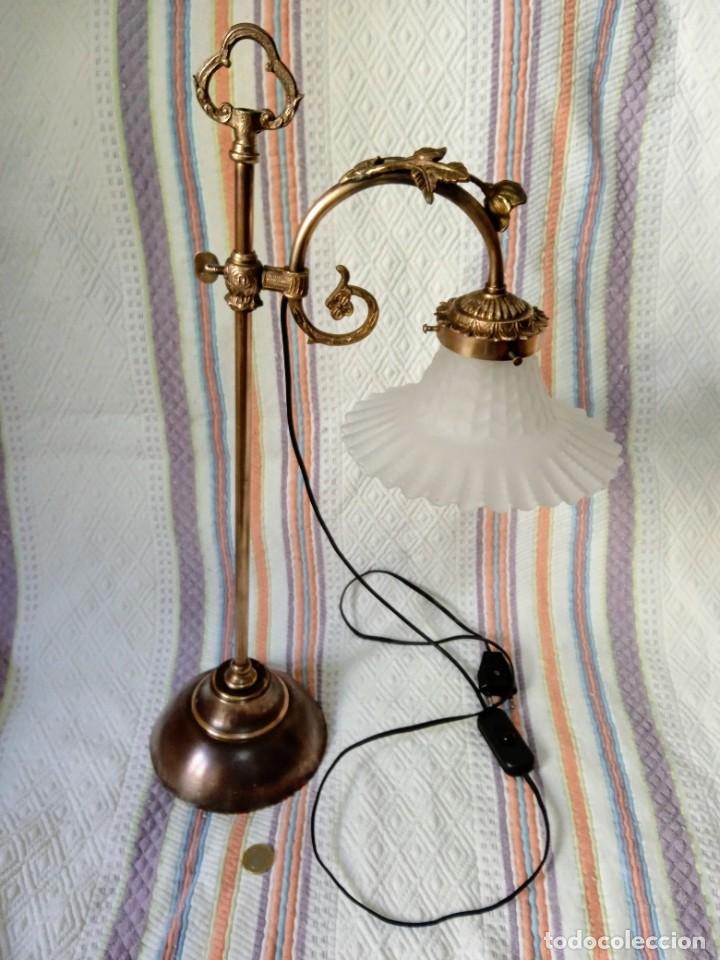 pareja de lamparas de sobre mesa o para mesitas - Acheter Lampes anciennes  sur todocoleccion