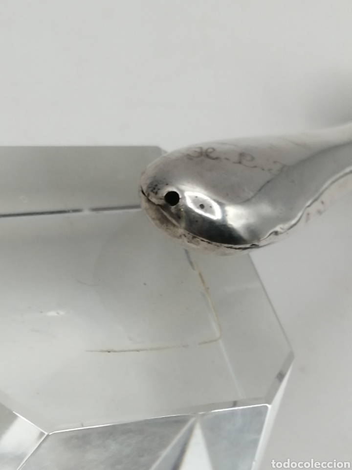 Antig&uuml;edades: Sonajero plata de ley. Osito - Foto 7