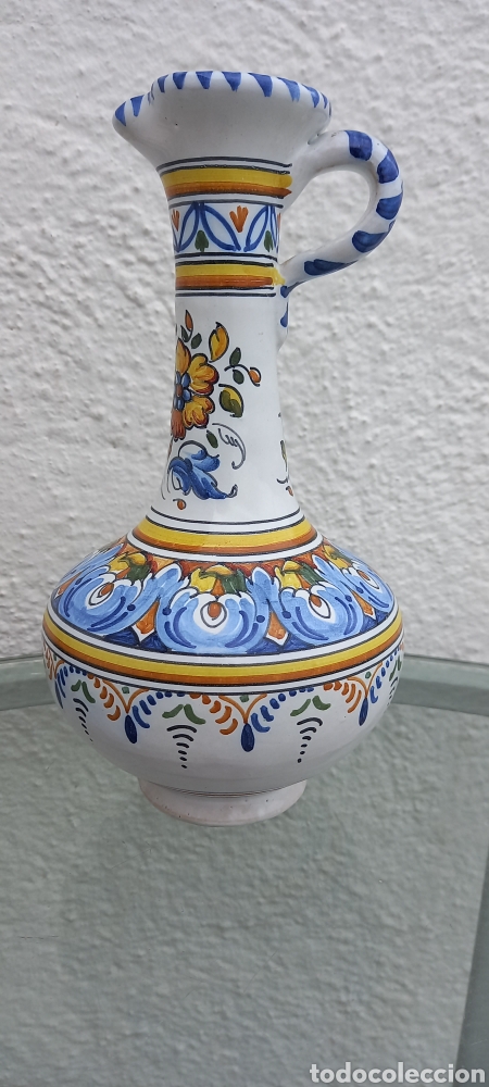 Antig&uuml;edades: Jarra/alcuza de Talavera - Foto 1