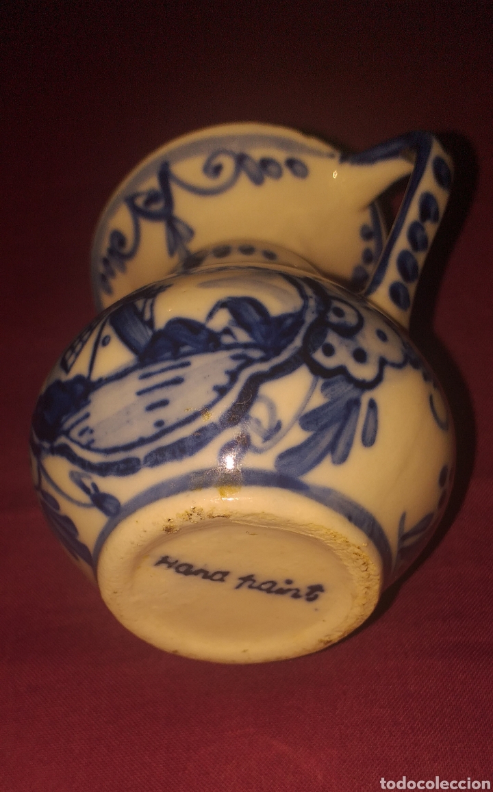 Antig&uuml;edades: Antigua Jarrita pintada a mano. - Foto 3