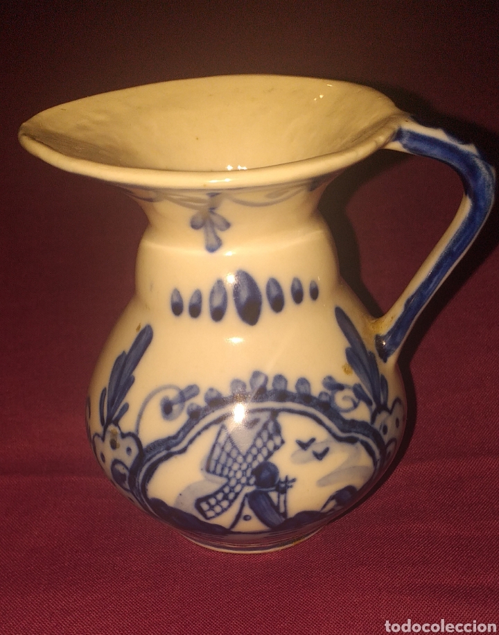 Antig&uuml;edades: Antigua Jarrita pintada a mano. - Foto 1