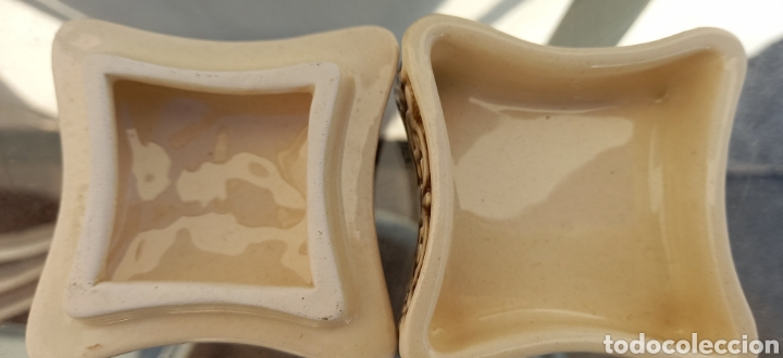 Antig&uuml;edades: Cajitas de porcelana, con querubines - Foto 6