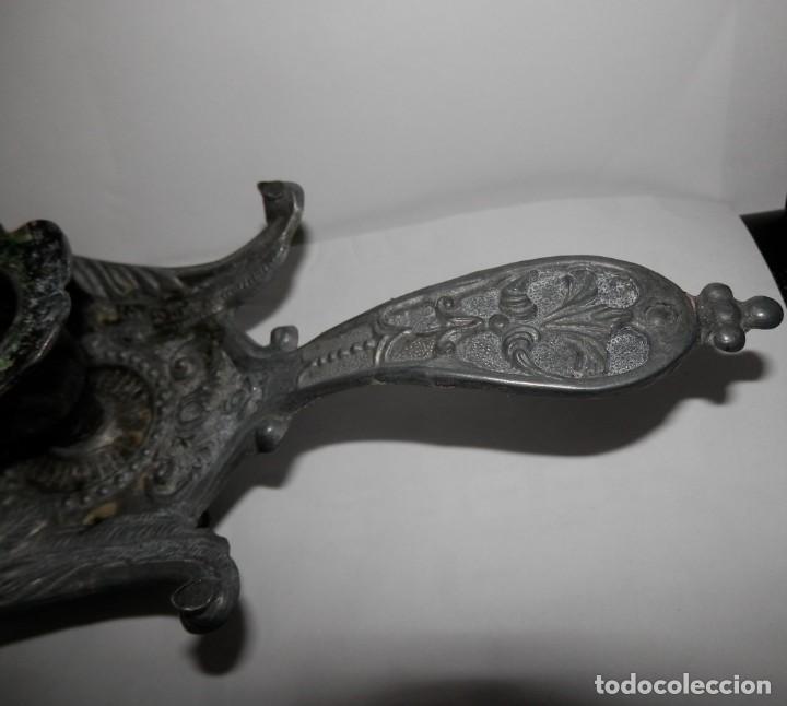 Antig&uuml;edades: ANTIGUO CANDELABRO PORTA VELAS - Foto 6