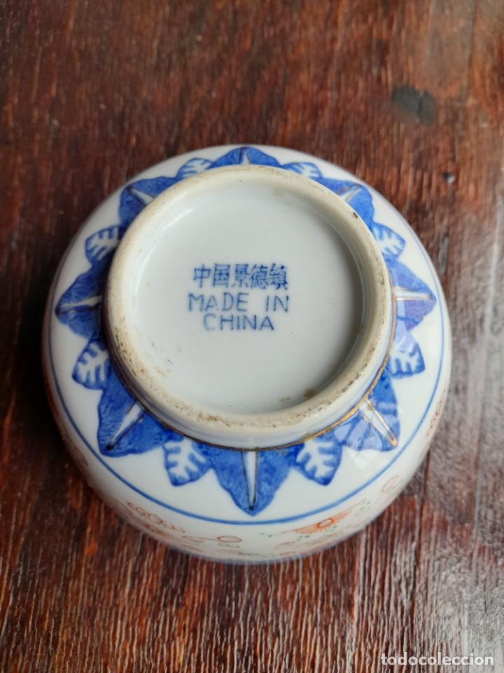 Antig&uuml;edades: Cuenco con transparencias de porcelana China - Foto 4