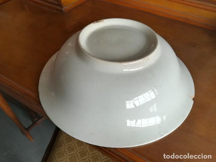 Antig&uuml;edades: PALANGANA ANTIGUA DE LOZA - Foto 4