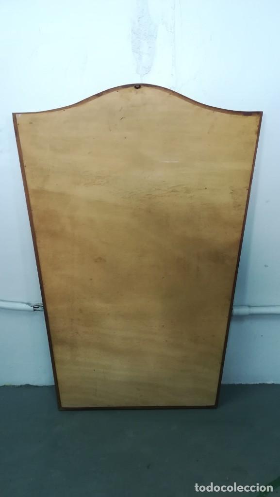 Antig&uuml;edades: ESPEJO DE MADERA BARNIZADA ANTIGUO - Foto 7