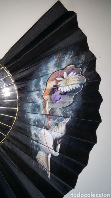 Antig&uuml;edades: Abanico pericon a&ntilde;os 50 - Foto 4