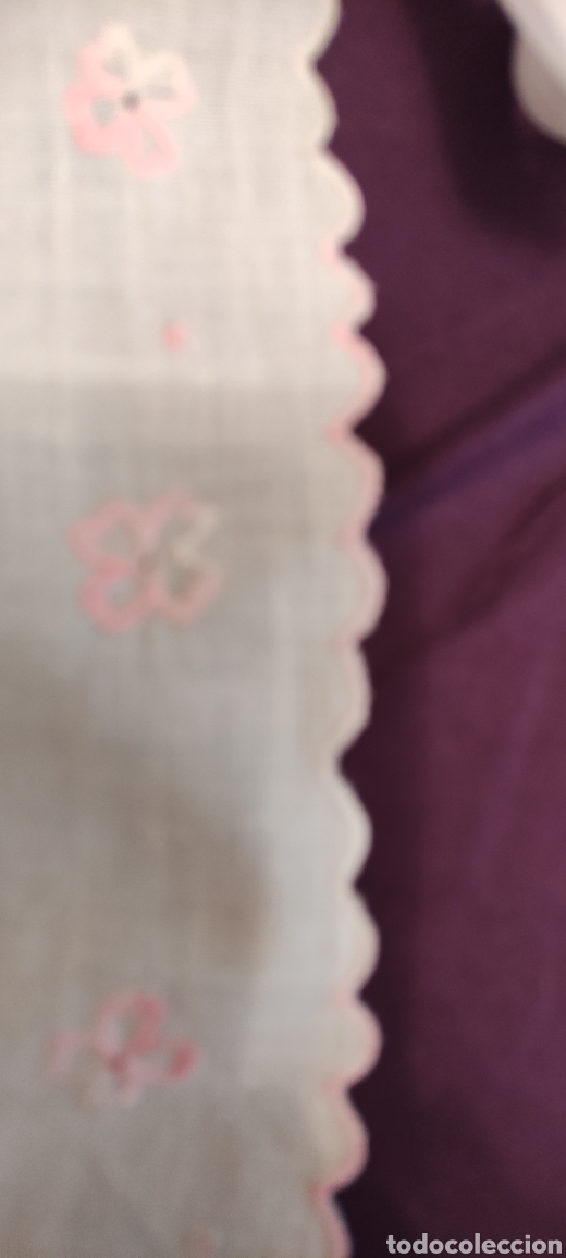 Antiguidades: Precioso peinador bordado