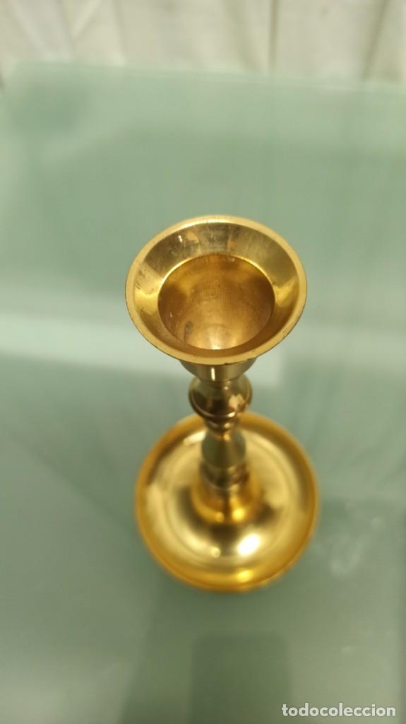 Antig&uuml;edades: CANDELABRO BRONCE - Foto 2