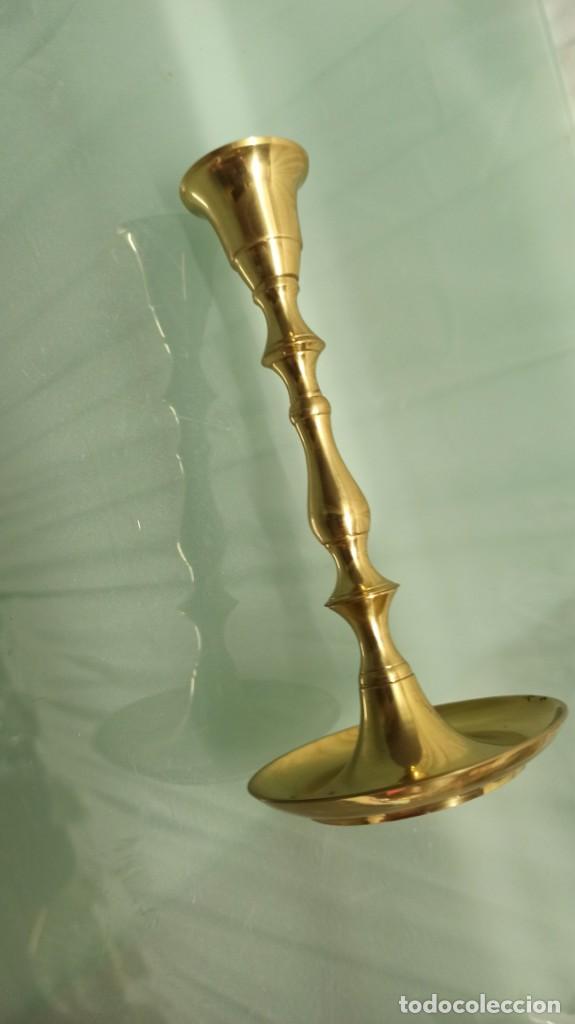 Antig&uuml;edades: CANDELABRO BRONCE - Foto 3