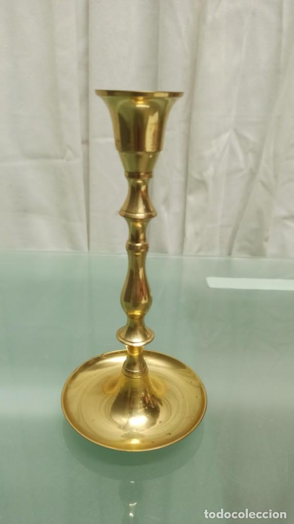 Antig&uuml;edades: CANDELABRO BRONCE - Foto 4