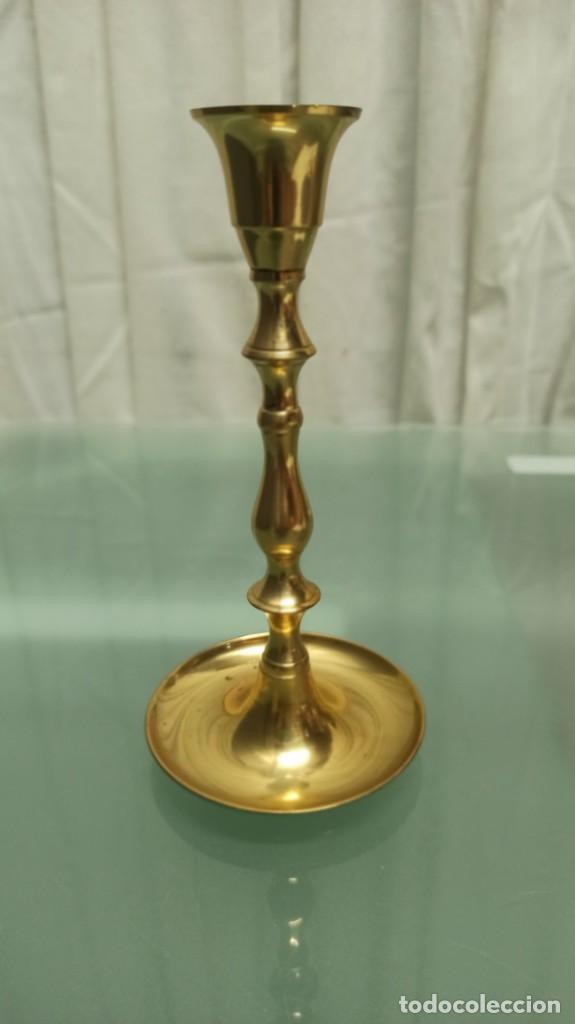 Antig&uuml;edades: CANDELABRO BRONCE - Foto 5
