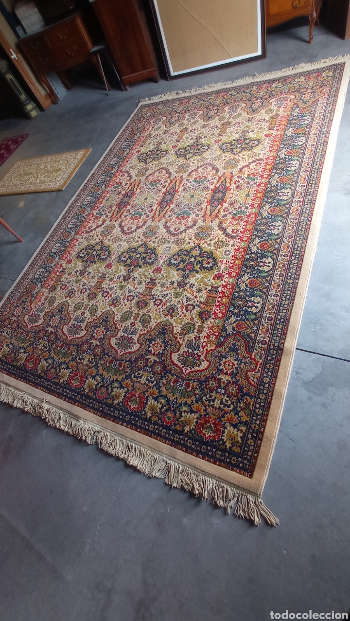 Antig&uuml;edades: Alfombra Persa original. - Foto 3