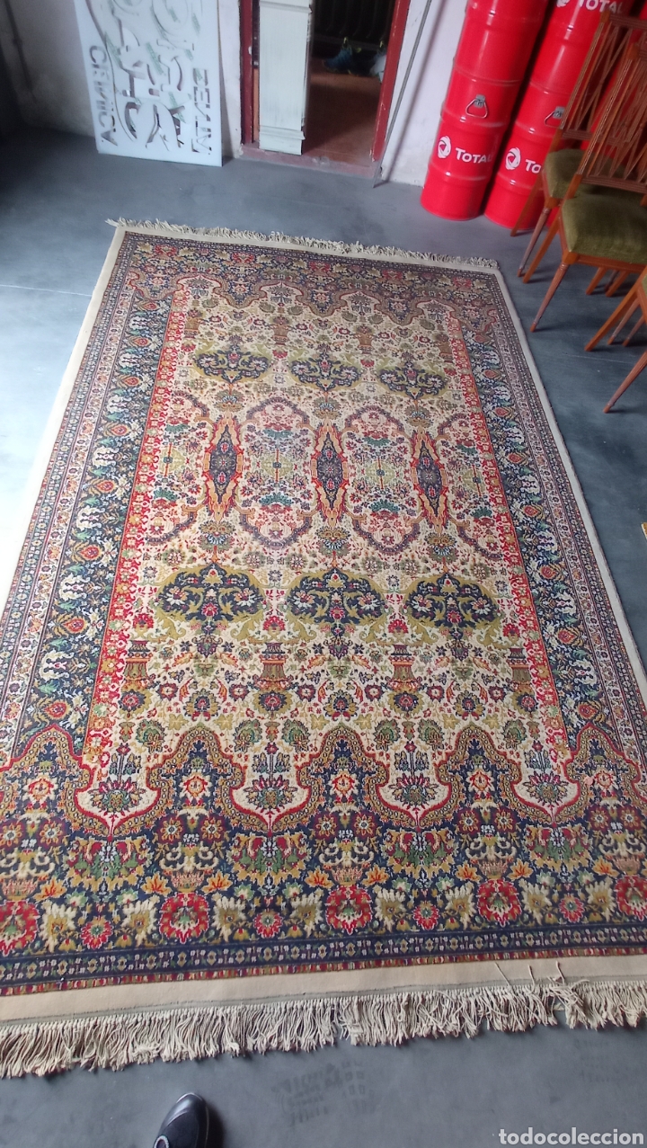 Antig&uuml;edades: Alfombra Persa original. - Foto 4