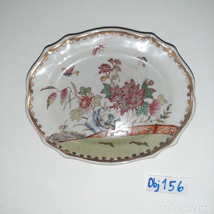 Antig&uuml;edades: Bandeja porcelana asi&aacute;tica - Foto 1