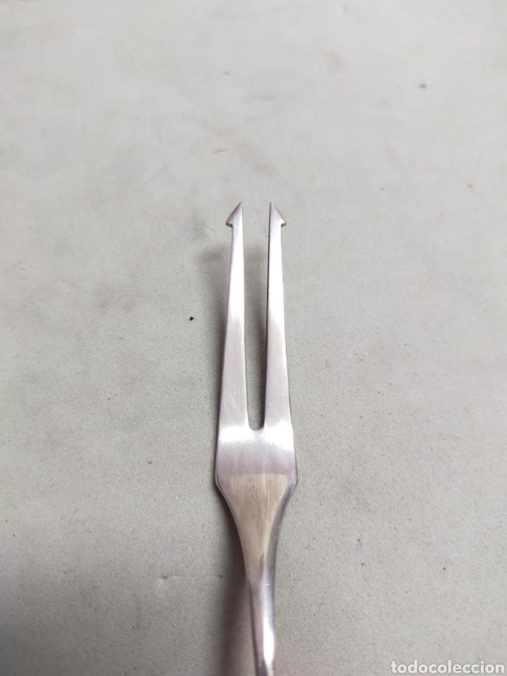 Antig&uuml;edades: TENEDOR APERITIVOS DE PLATA. - Foto 5