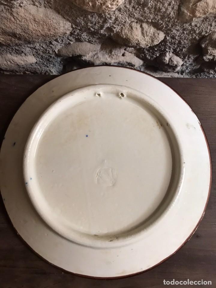 Antig&uuml;edades: Plato cer&aacute;mica pintada - Foto 3