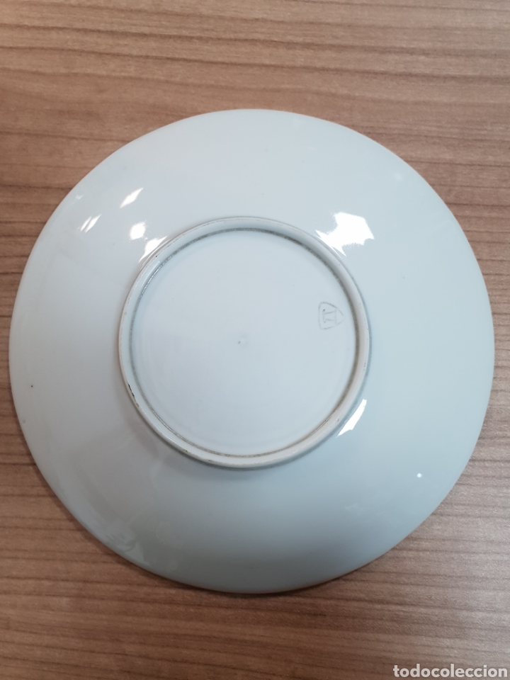 Antig&uuml;edades: PLATO MODERNISTAB PORCELANA. - Foto 4