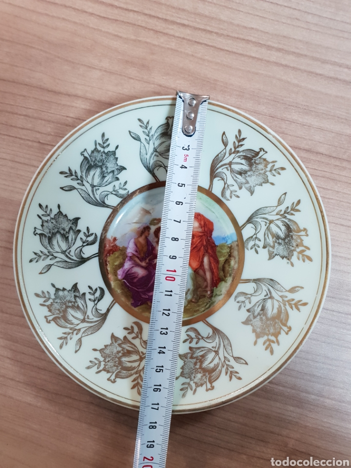 Antig&uuml;edades: PLATO MODERNISTAB PORCELANA. - Foto 6
