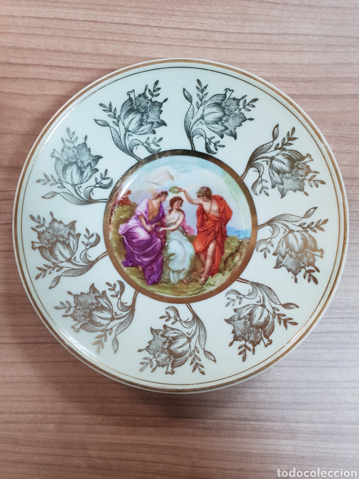 Antig&uuml;edades: PLATO MODERNISTAB PORCELANA. - Foto 1
